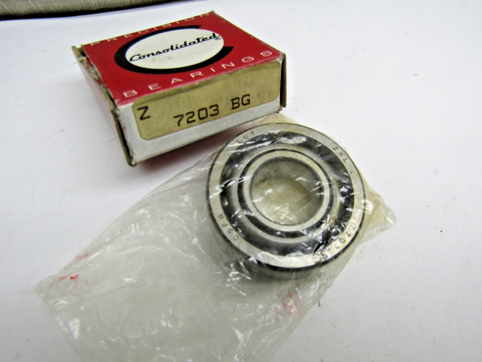 Consolidated 7203BG 17mm X 40mm X 12mm Angular Contact Bearing