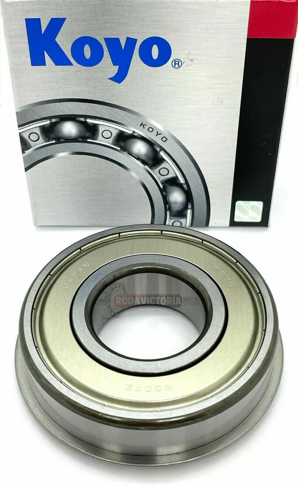 KOYO JAPAN 6307 Z NR C3 Deep Groove Ball Bearing – 1 Metal Shield + Snap Ring !!
