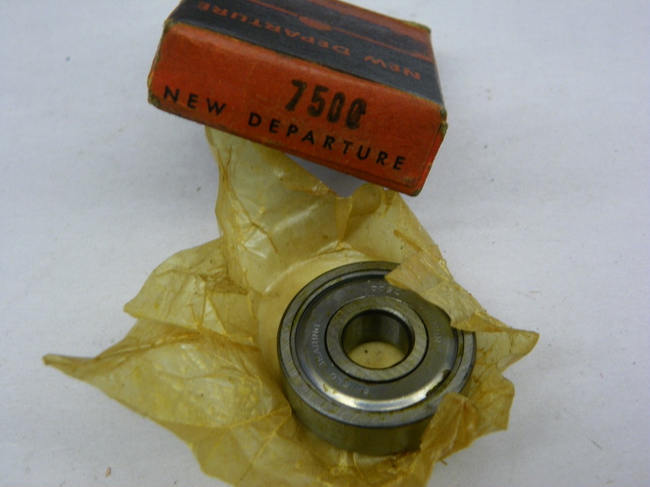 New Departure 7500 Shielded Ball Bearing NOS – Vintage Auto Part High Quality