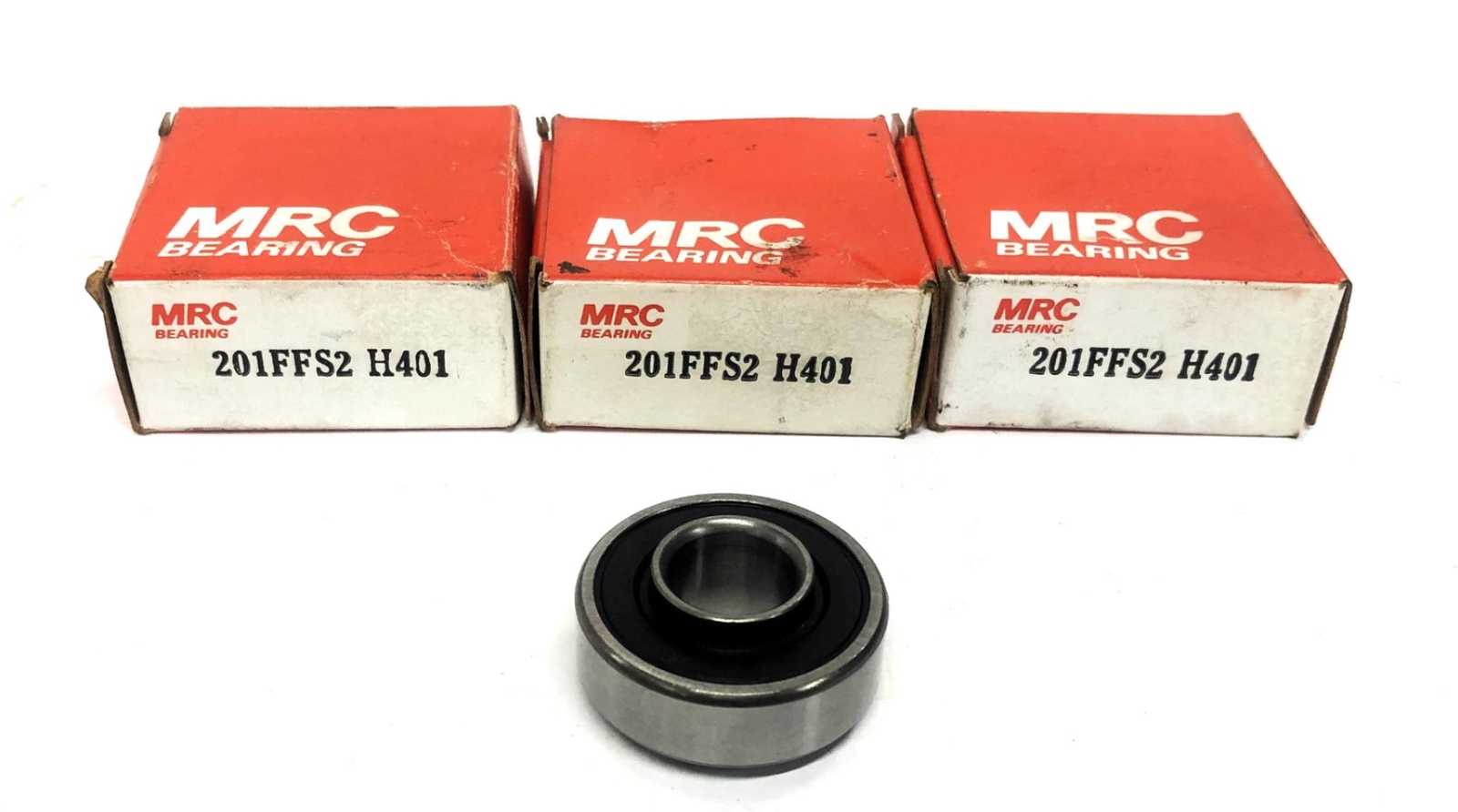 MRC Single Row Ball Bearing 201FFS2-H401 [Lot of 3] NOS