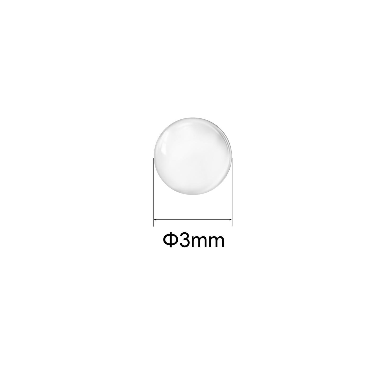 3mm Solid Round Clear Glass Ball Boiling Stones Soda Lime Glass Beads 500pcs