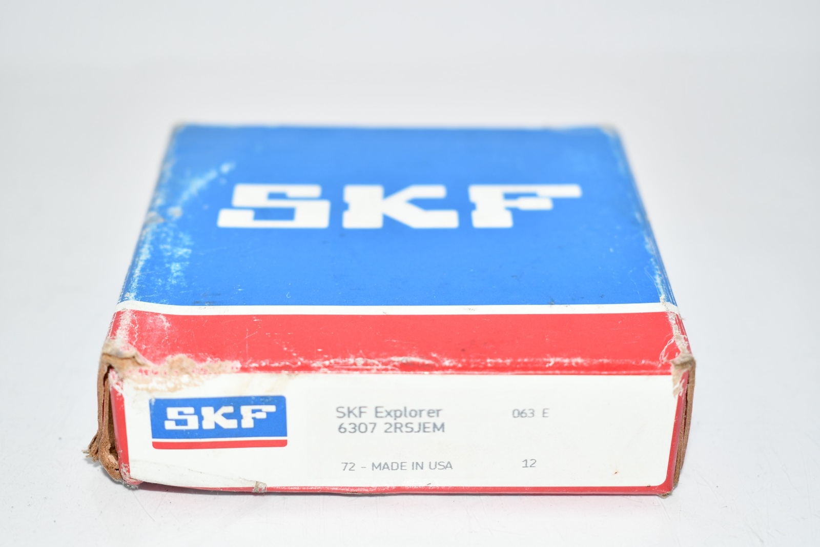 NEW SKF 6307 2RSJEM Radial/Deep Groove Ball Bearing – Round Bore, 35 mm ID, 80 m
