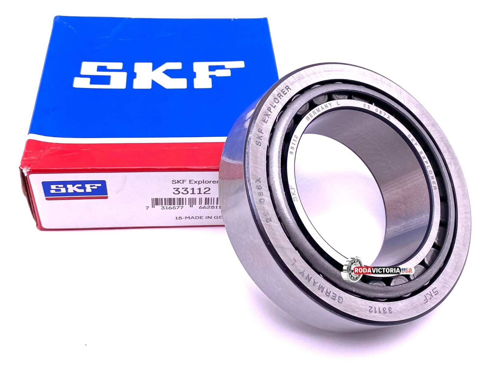 SKF Germany 33112 Tapered Roller Bearing 60x100x30 mm
