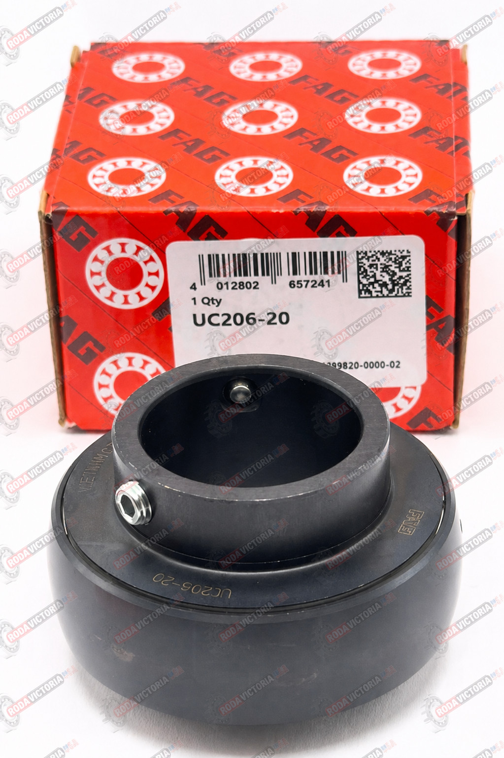 FAG UC206-20 Insert Ball Bearing YAR206-104-2F 1-1/4″ ID 31.75x62x38.1 mm