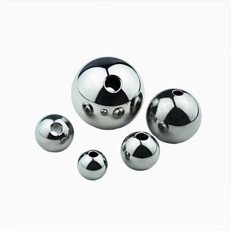 Through Hole Stainless Steel Balls Perforated Round Balls Solid Ball OD 2-12.7mm