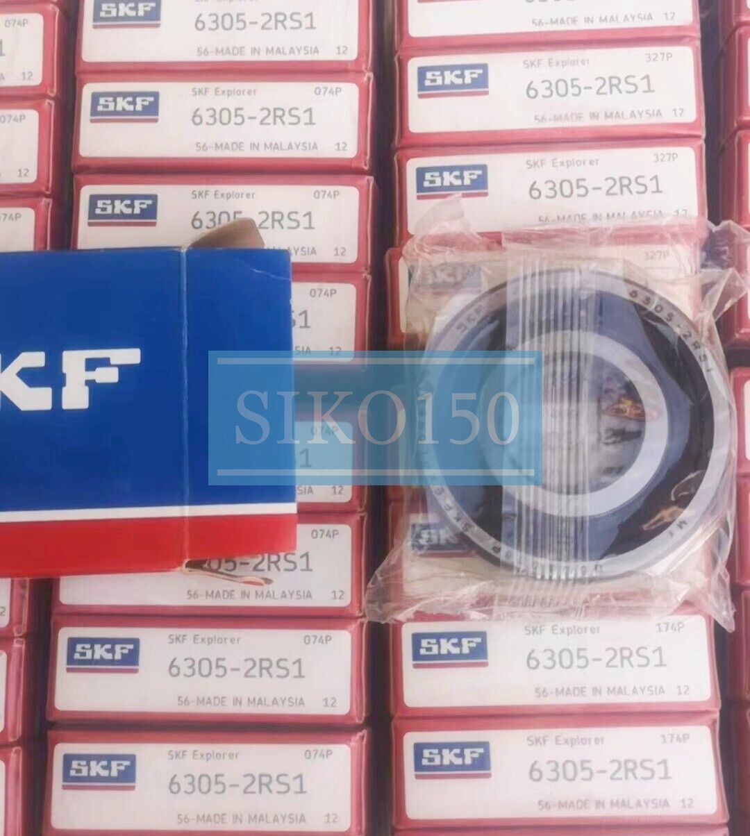 1PC SKF 6305-2RS1 Deep Groove Ball Bearing #SK