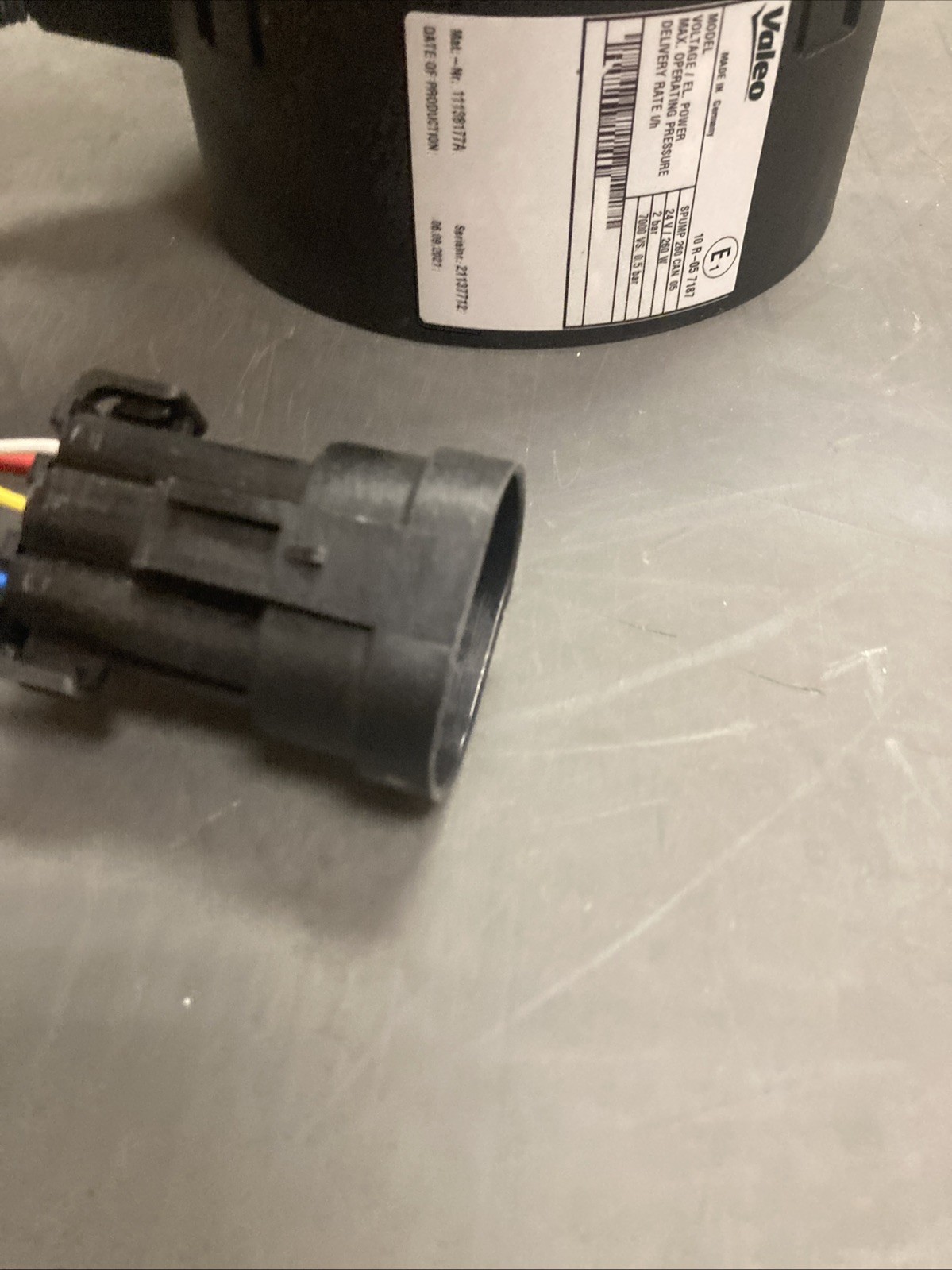 VALEO Water Pump SPUMP 260 CAN 05 11123525B | U.S.A. SELLER | USED…???