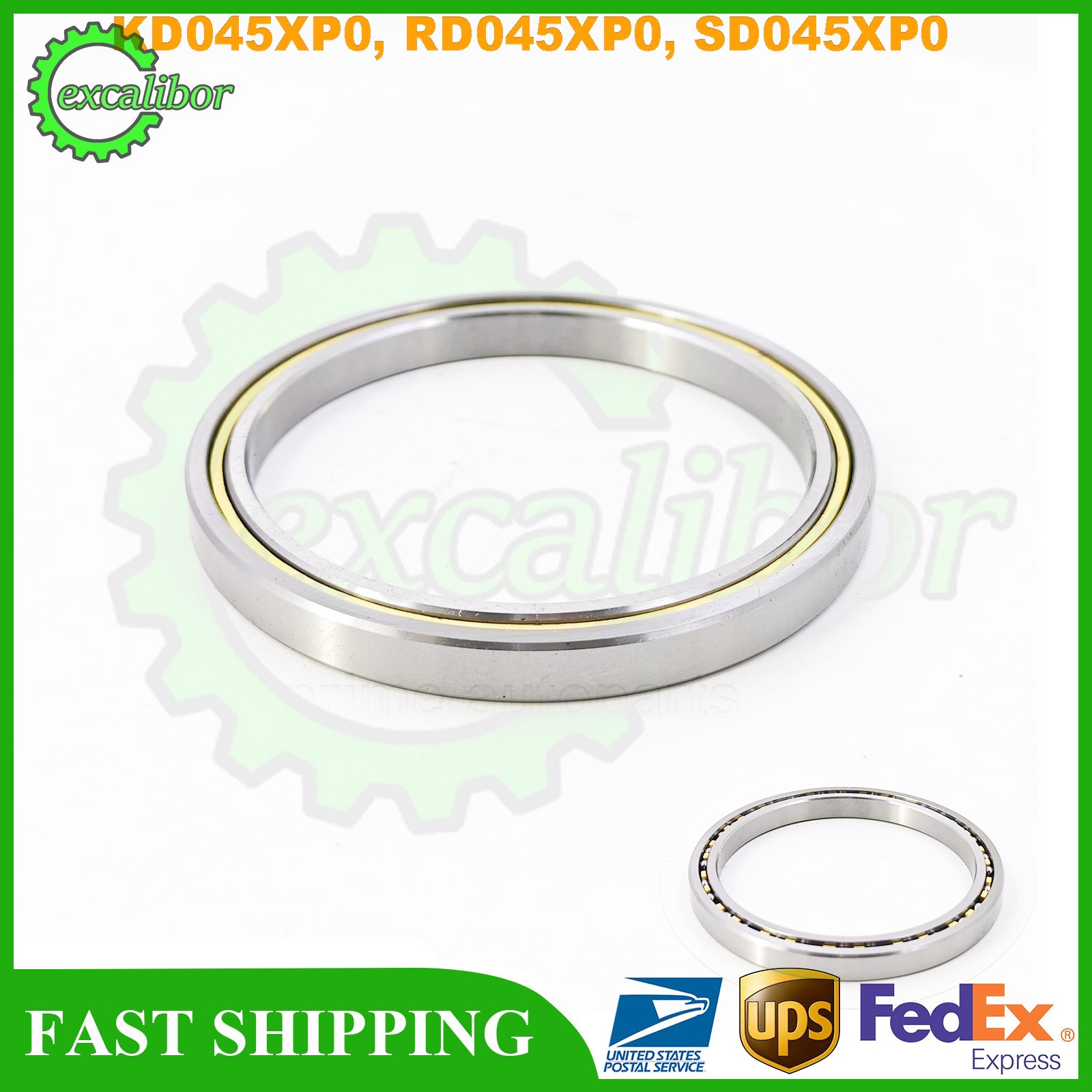 CSXD045 KD045XP0 Roller Bearing 4.5″x5.5″x0.5″ (114.3mm x 139.7mm x 12.7mm)