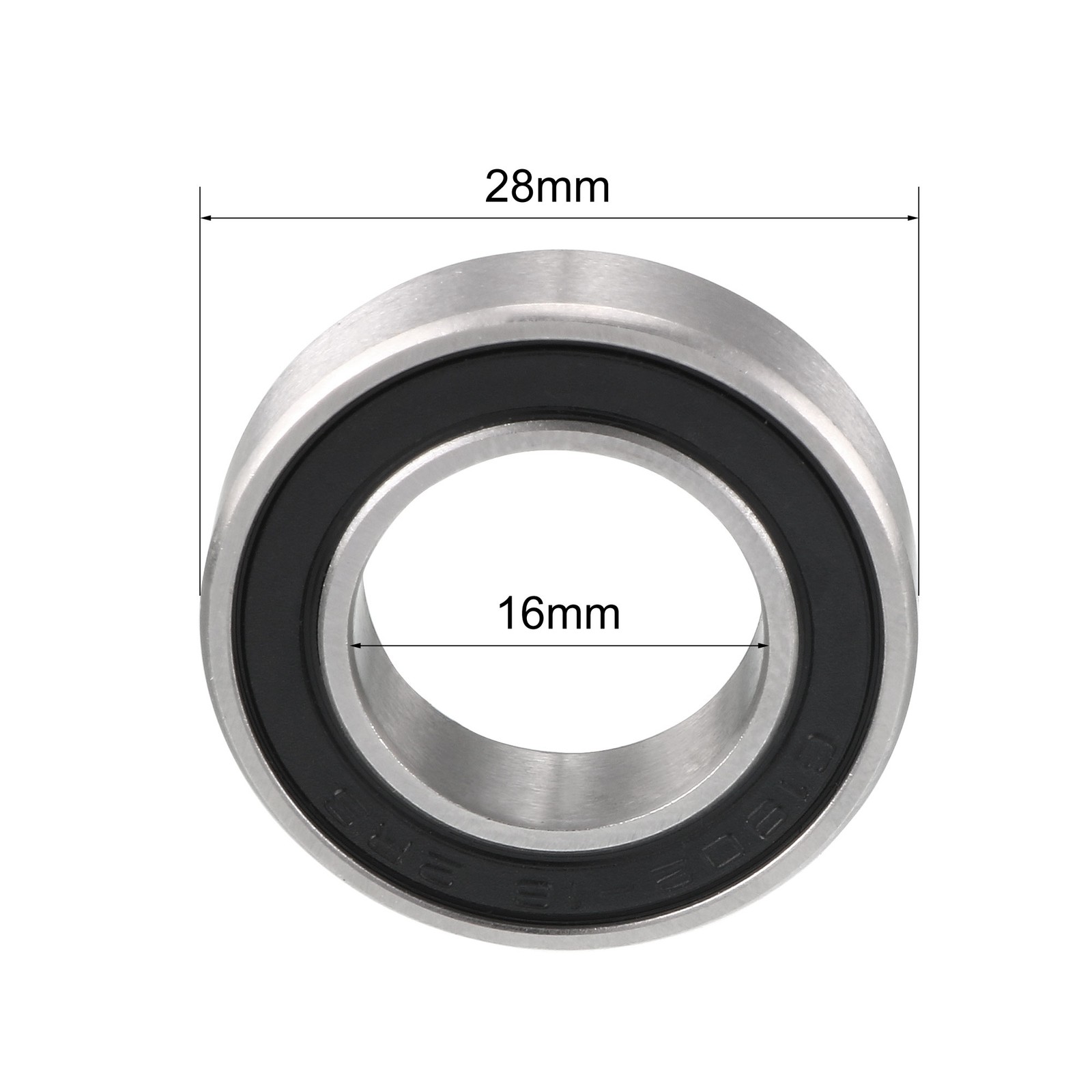 16287-2RS Bearings Z2 16x28x7 Non-Standard 6902-2RS Double Sealed Chrome 2Pack