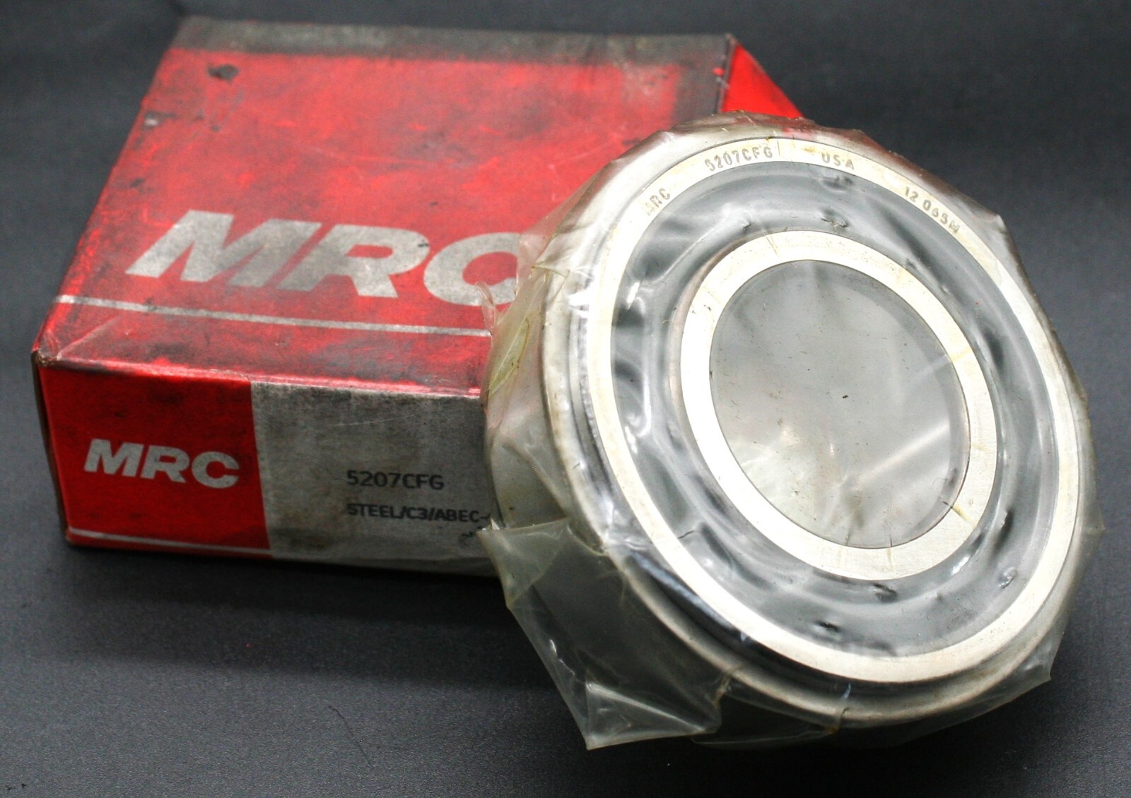 One (1) MRC 5207 CFG Angular Contact Bearings ONE SHIELD ONLY 35MM ID USA NEW
