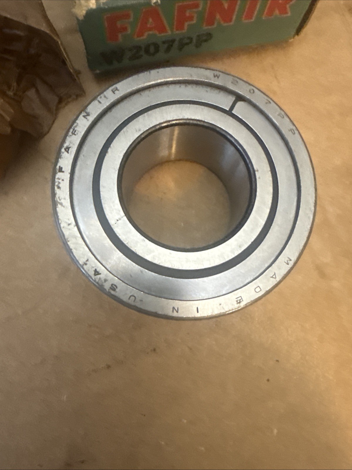 Fafnir W207PP 35mm X 72mm X 1.062″ Wide Sealed Bearing Made in USA