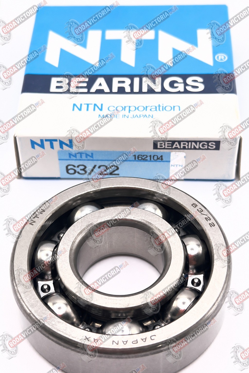 NTN 63/22 Deep Groove Ball Bearing Open for Honda CBR RR 900 22x56x16 mm