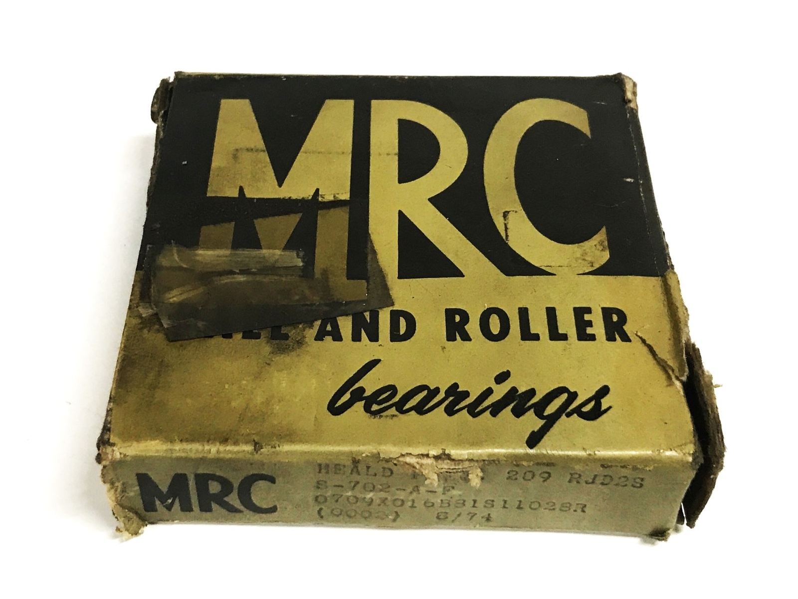MRC Angular Contact Ball Bearing 209RJD2S NOS