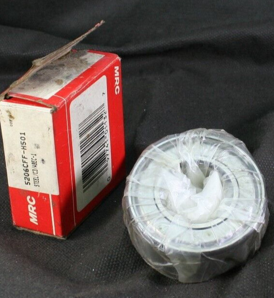One (1) MRC 5206 CFF H501 C3 Angular Contact Ball Bearing 30MM ID NEW
