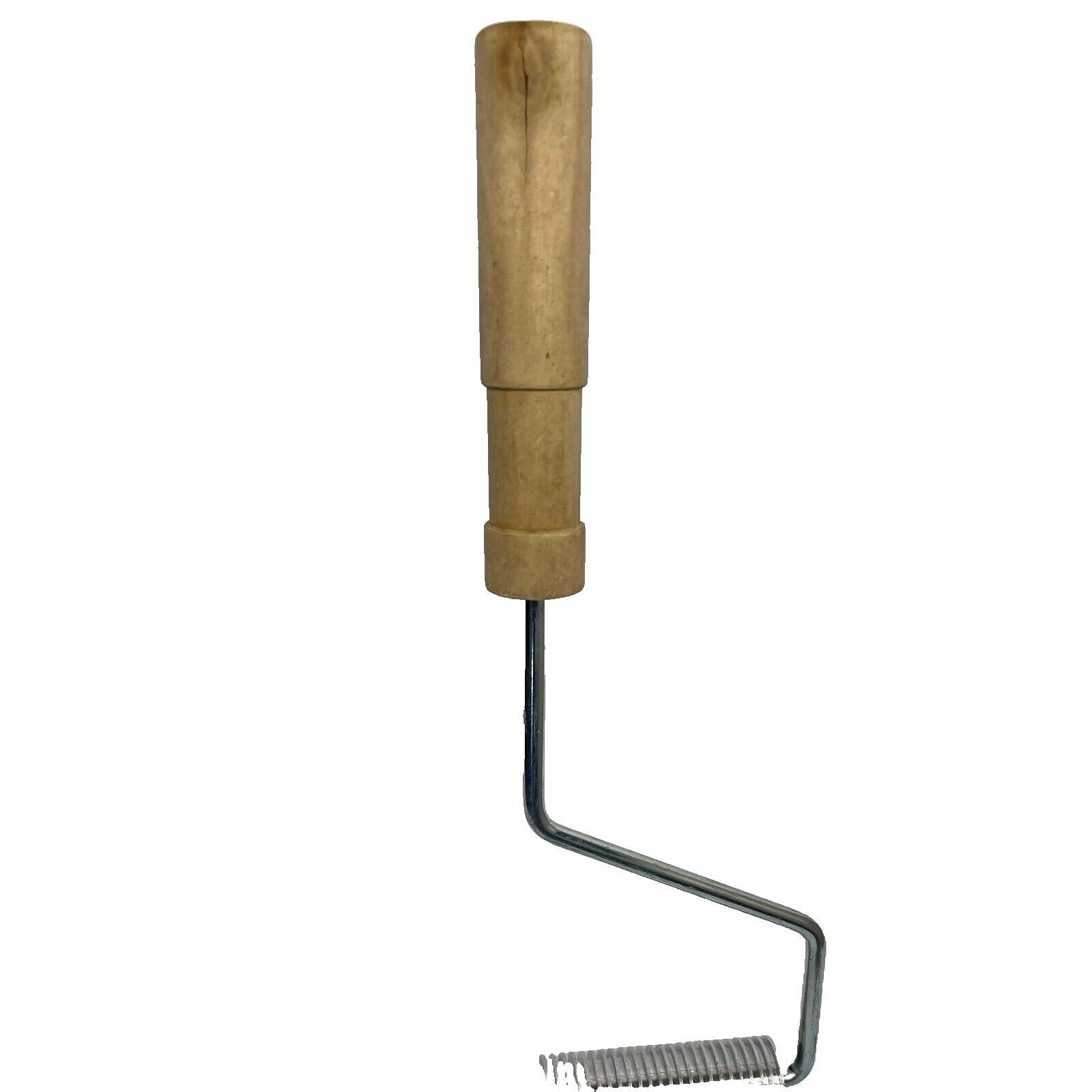 1″ x 6″ WOOD HANDLE ALUMINUM FIBERGLASS/RESIN ROLLER