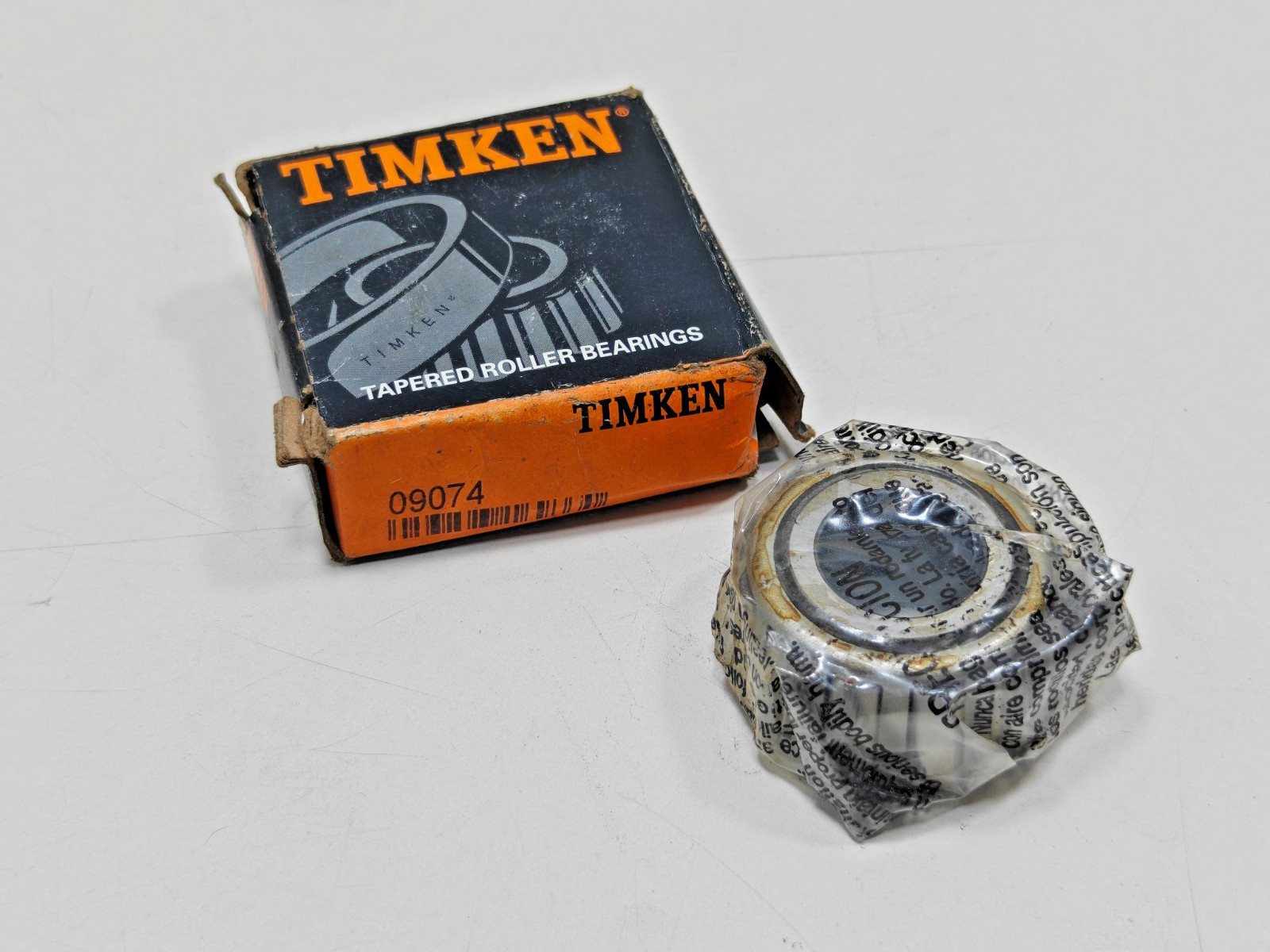 09074 Timken Tapered Roller Bearing Cone Only Timken 09074-20024 USA ID 0.750 in