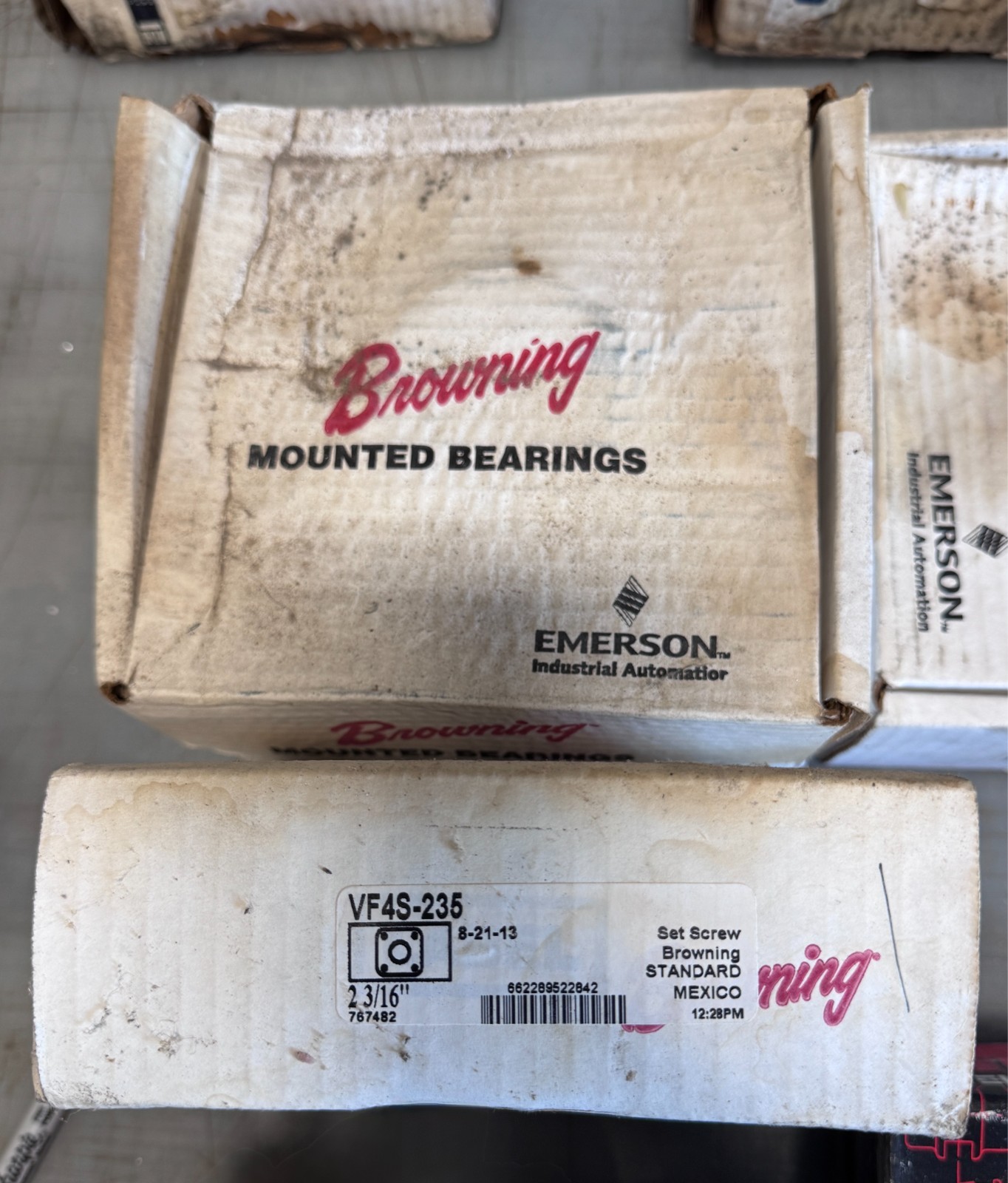 Browning 4-Bolt Flange Ball Bearing Unit VF4S-235