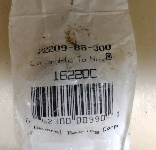 GENERAL BEARING 22209-88-300 BALL BEARING (NICE 1622DC)
