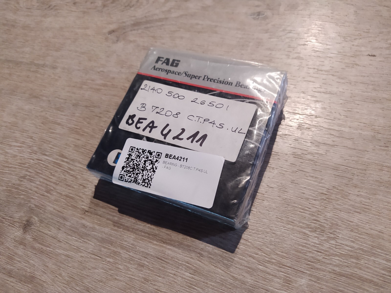 FAG AEROSPACE SUPER PRECISION BEARINGS B7208C.T.P4S.UL [NEW]
