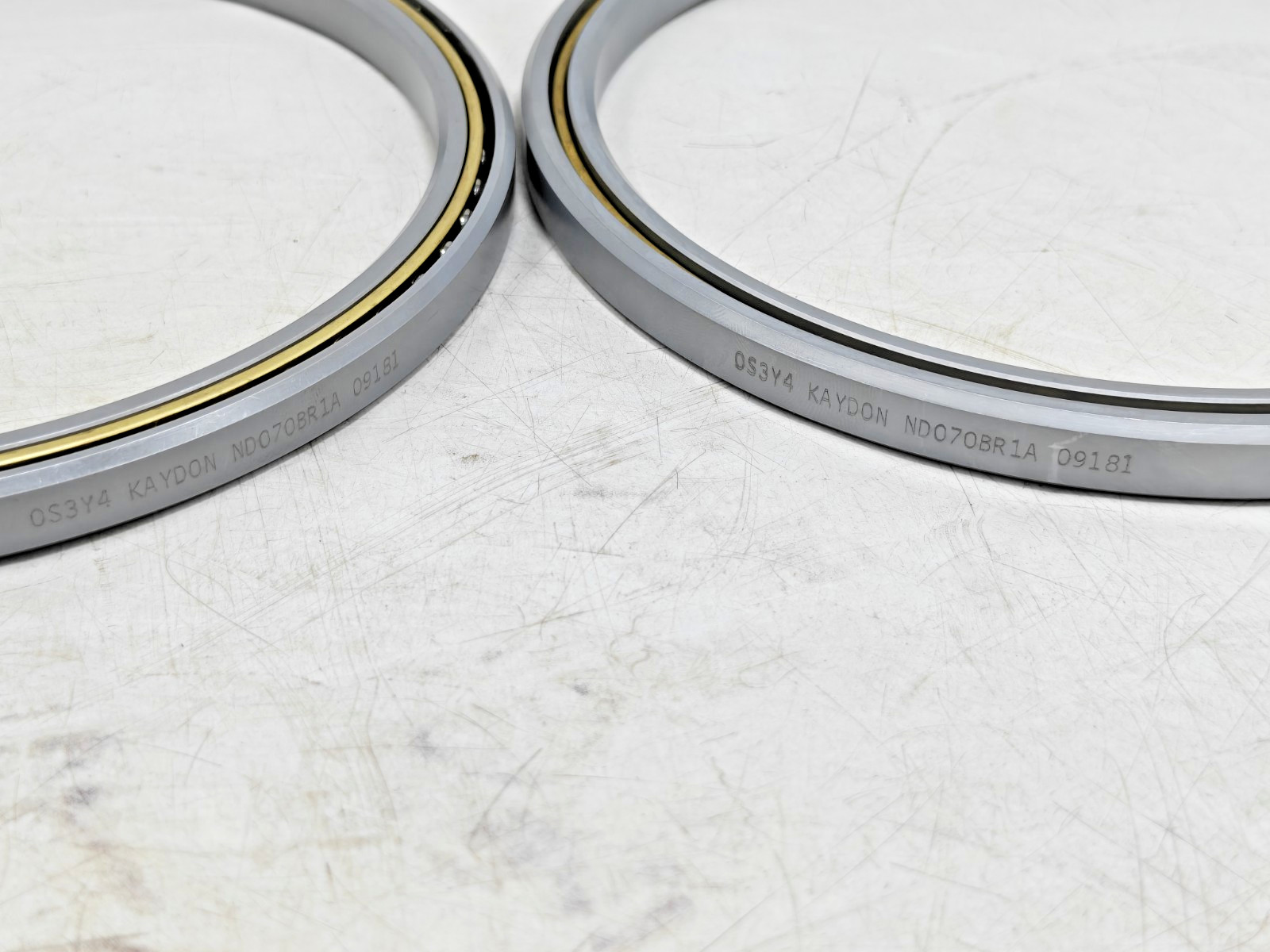 ND070BR1A Kaydon Reali Slim Thin Section Matched Pair Endurakote-Coated Bearings