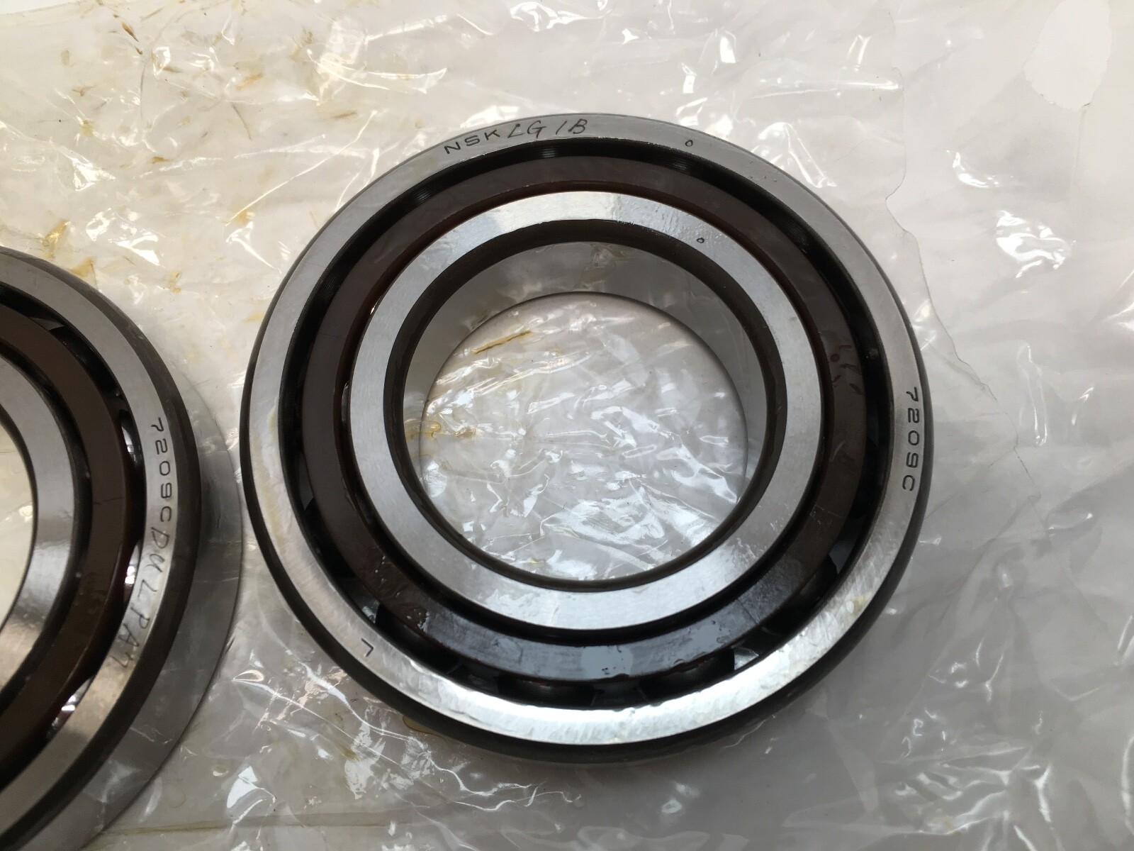 NSK 7209CTYDULPA7 Bearing 45x85x19 mm 7209-CTY-DUL-PA7 ABEC7 Japan 2 Pcs