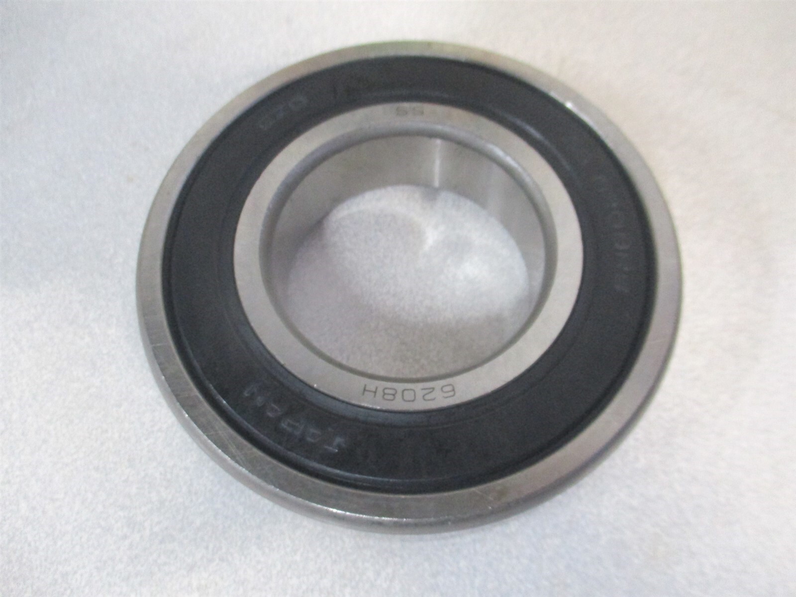 (SS6208-2RS) 80 mm OD Stainless Steel Double Seal Deep Groove Round Ball Bearing