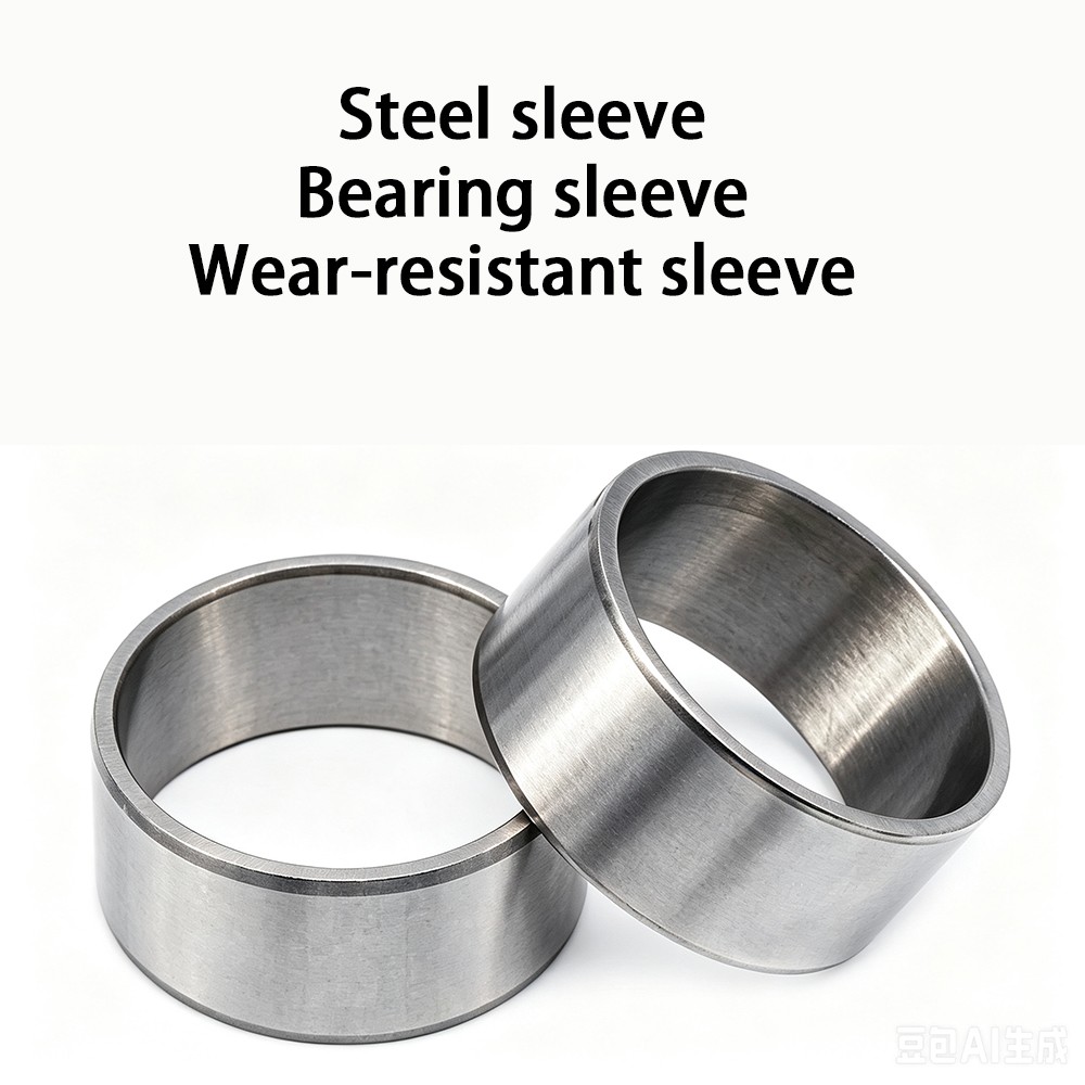 Bearing Steel Sleeve Bushing ID 20/22/24/25~34mm Wear-Resistant Standoff Spacers