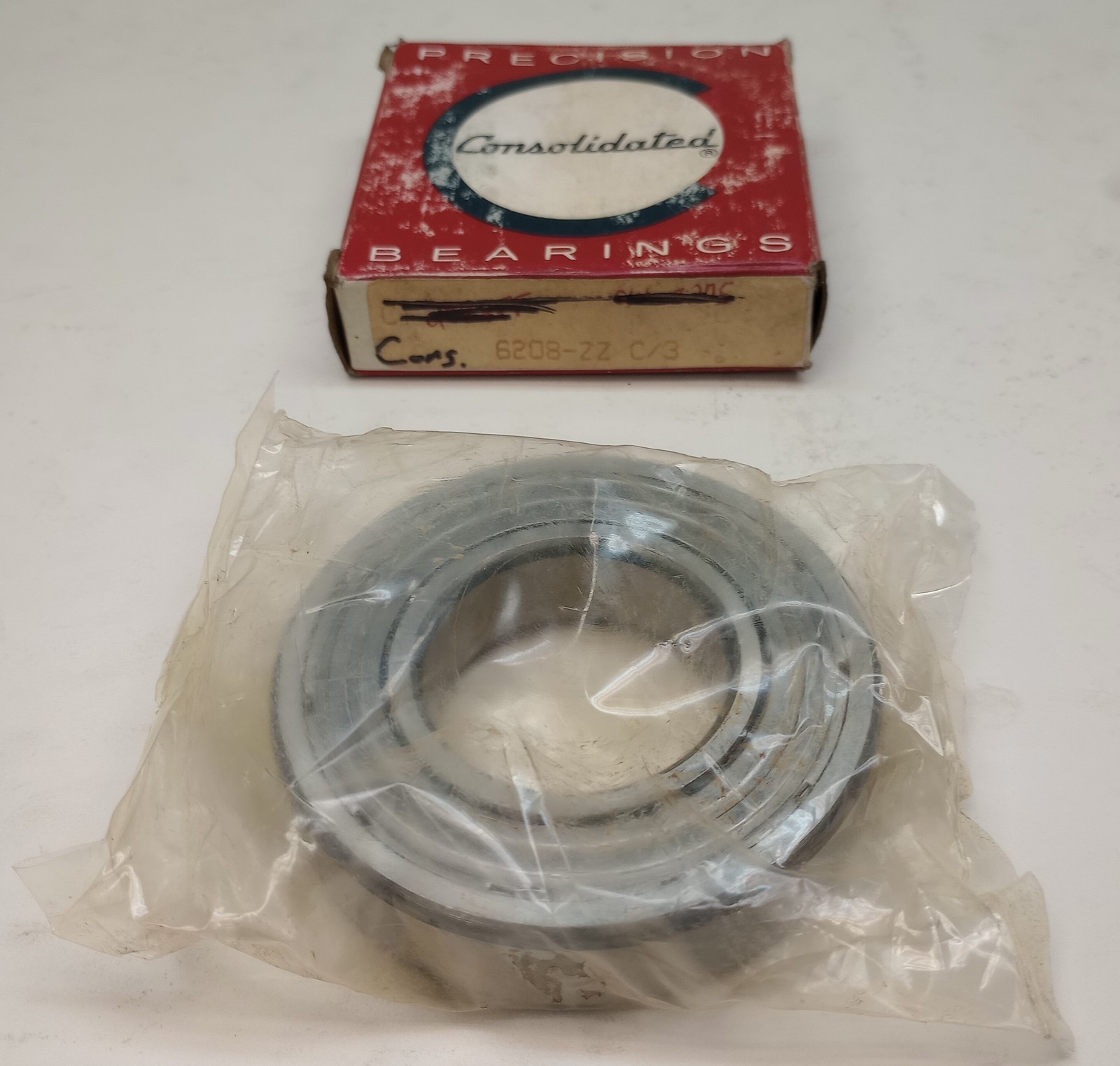 Consolidated 6208-ZZ-C3 Ball Bearing Deep Groove 40 x 80 x 18mm 6208-ZZ C/3