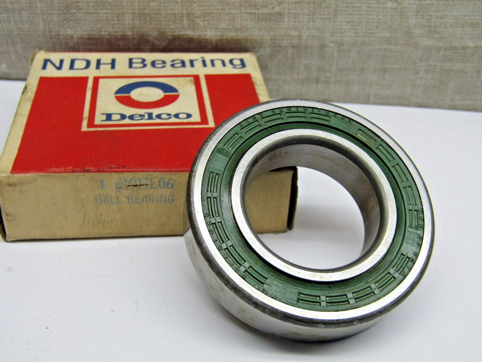 NDH USA Z93L06 6006-RS 30mm X 55mm X 13mm Bearing with 1 Seal