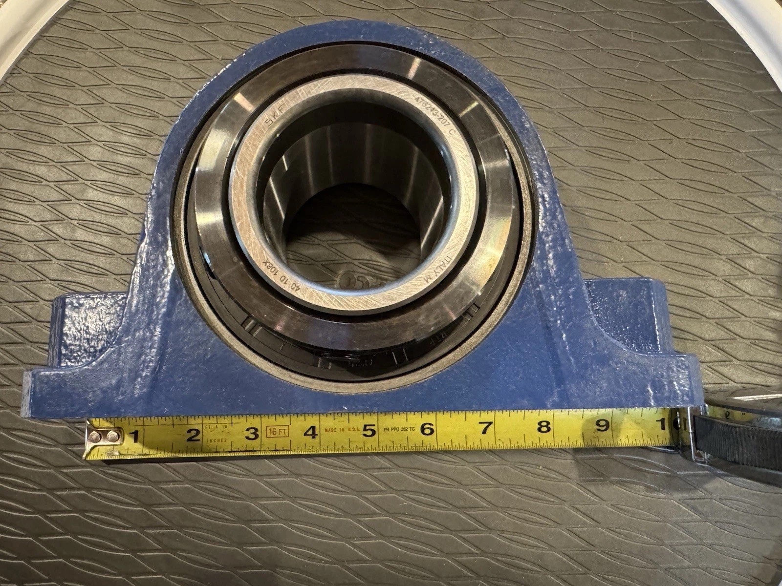 SKF P2B 207-SRB-SRE Pillow Block Bearing, 2 Bolt, 2.438 in.ID