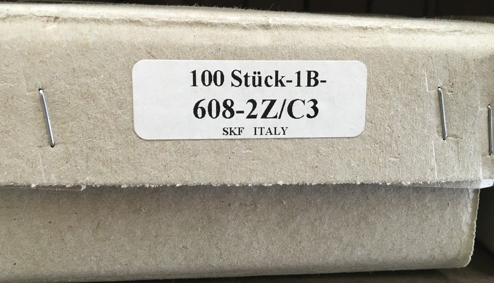 100X 608-2Z C3 SKF Deep Grove Ball Bearing 8x12x7 (mm)