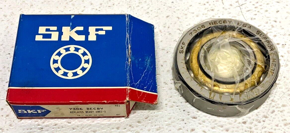 Lot of 8 NEW SKF Ball Bearings (2) 2202, (2) 6202, (2) 6004, (1) 7305, (1) 7306