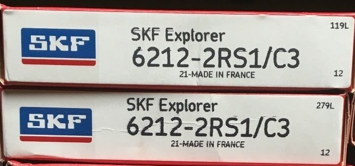 6212-2RS C3 SKF Bearing 60x110x22 (mm)