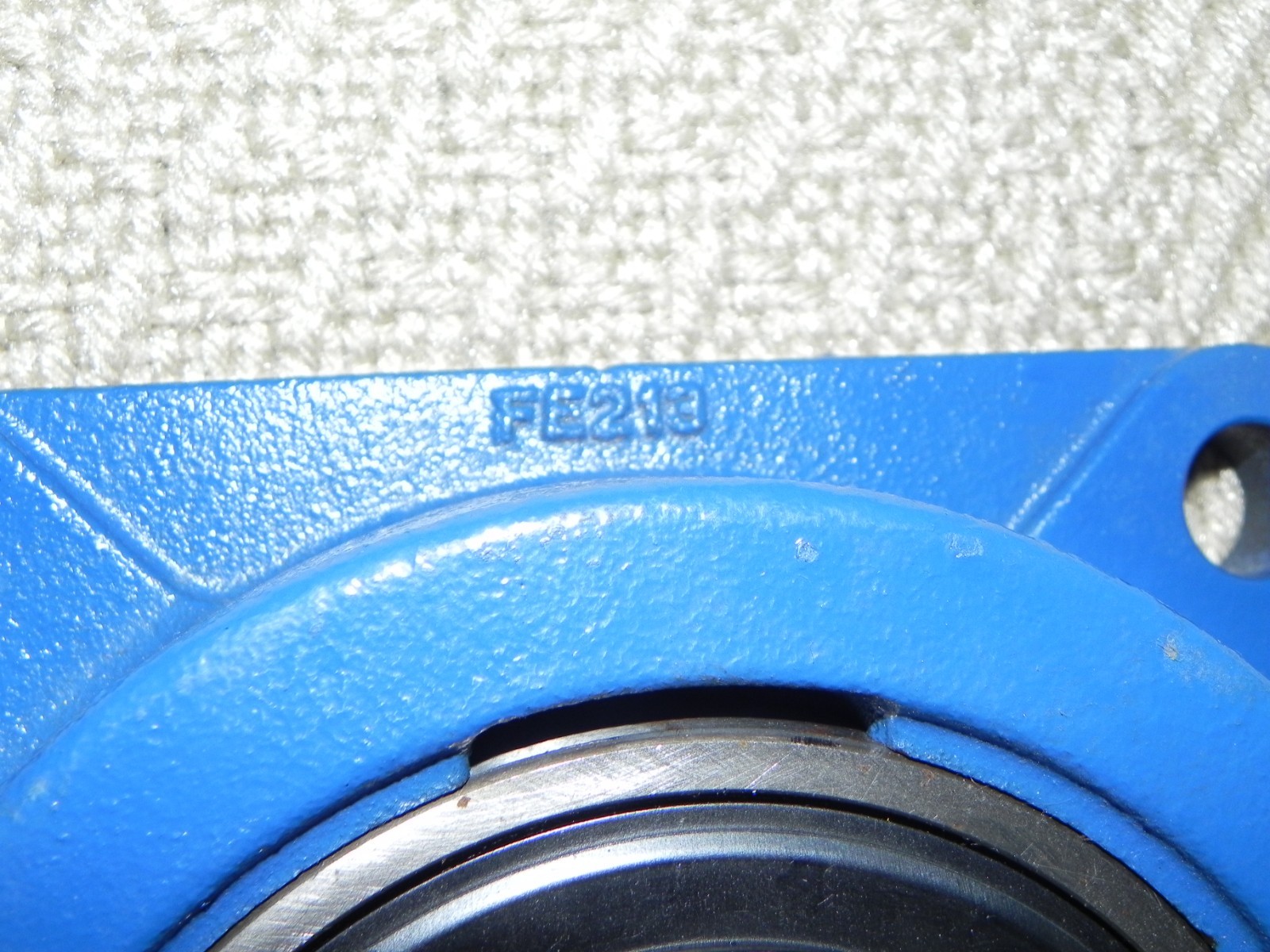 SNR FE213 4 Bolt Square Mounted Flange Bearing , 65 mm (approx. 2.56 in) UC213G2