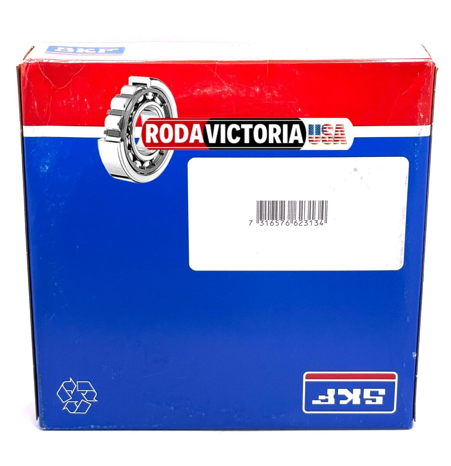 SKF 6022 2RS DEEP GROOVE BALL BEARING, RUBBER SEALED 110x170x28mm