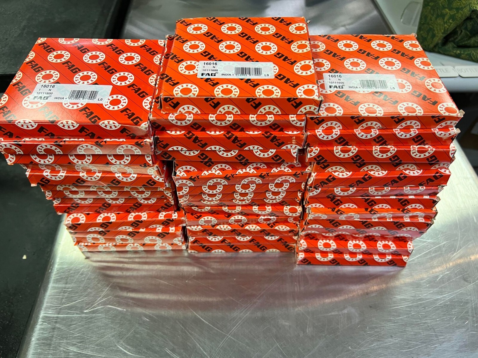 FAG 16016 Deep Groove Ball Bearings 80x125x14mm 10111600