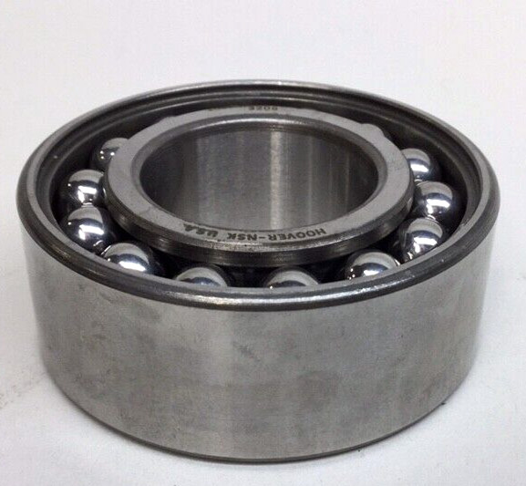 NSK 3206 Angular Contact Ball Bearing Double Row 30mm ID X 62mm OD X 0.9370in W