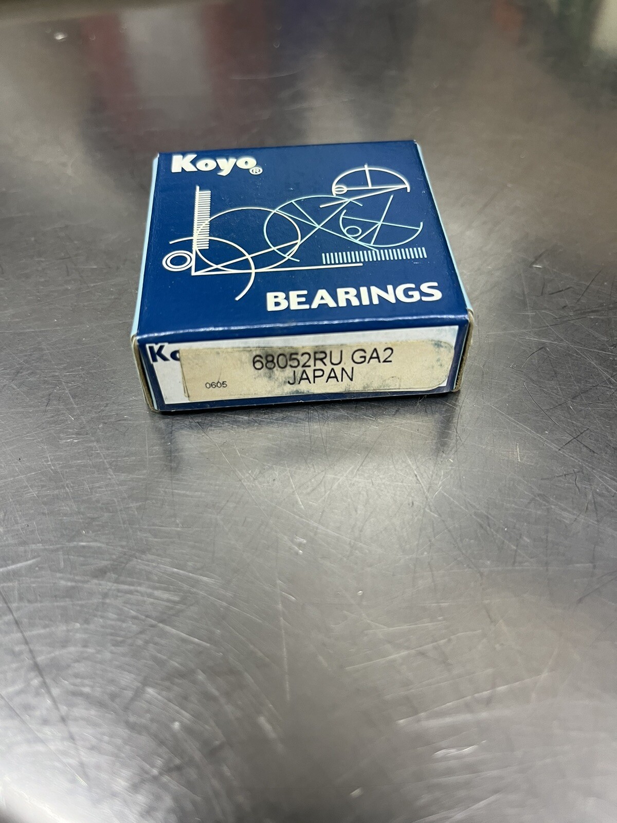 Koyo 68052RU GA2 Bearing 25MM Bore 37MM OD 7MM Width New Made In Japan
