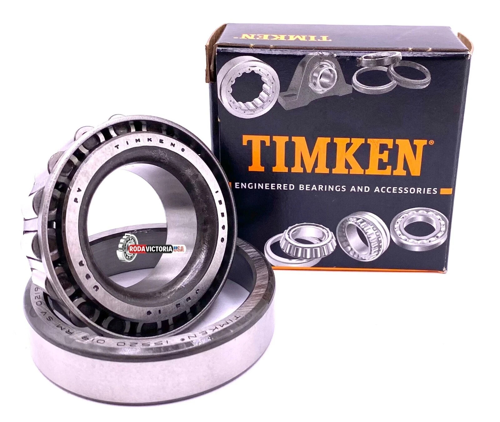 TIMKEN 15590 / 15520 Tapered Roller Bearing 28.58 x 57.15 x 17.46 mm