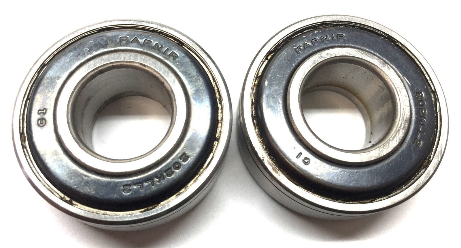 Fafnir Sealed Roller Bearing 202KLL2 C1 [Lot of 2] NOS