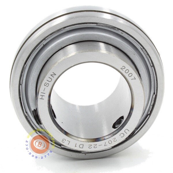 UC207-22 1-3/8" Set Screw Locking Insert Bearing, Replaces AXE51879
