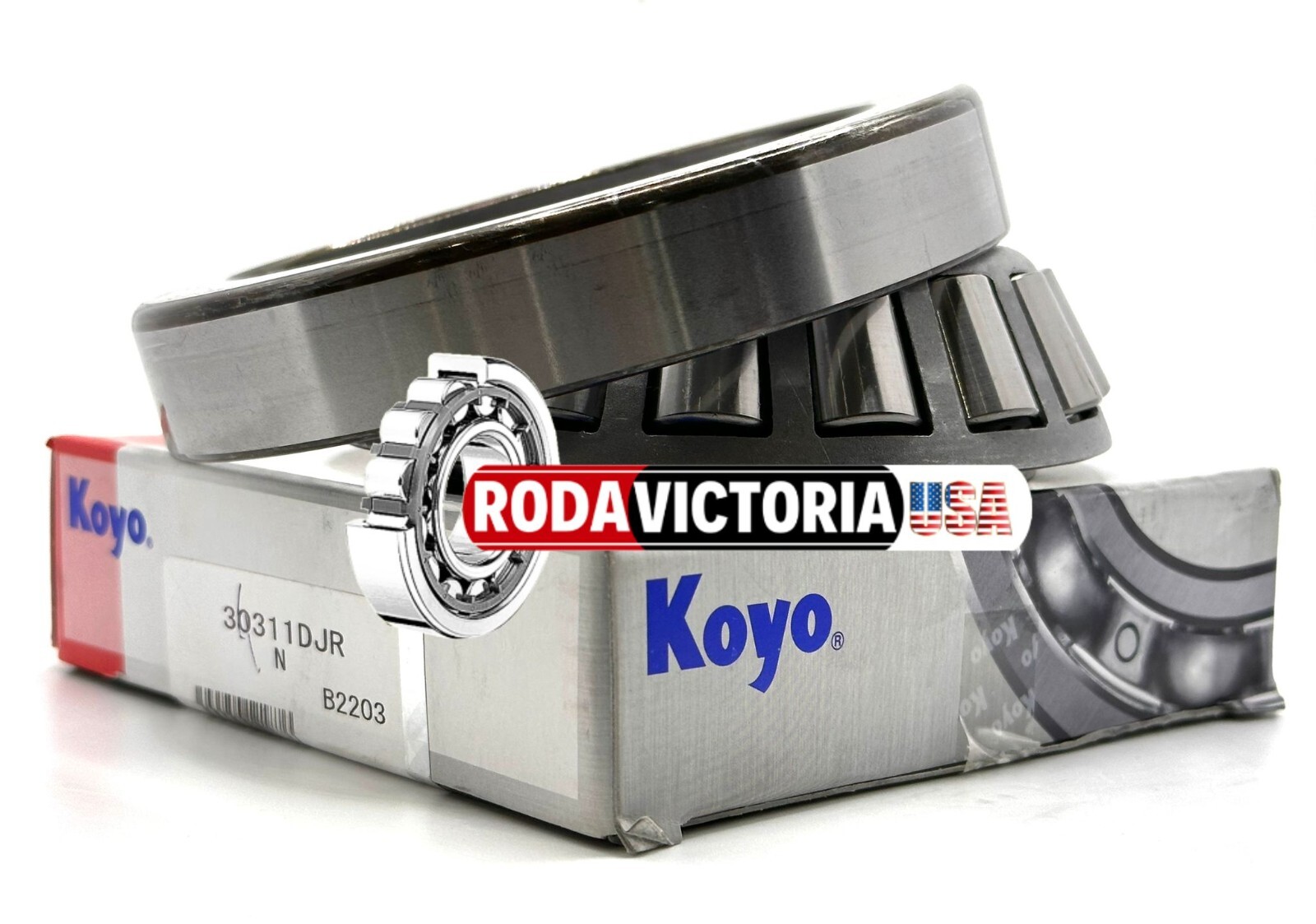 KOYO MADE IN JAPAN 30311 DJR TAPERED ROLLER BEARING 50x120x31.5