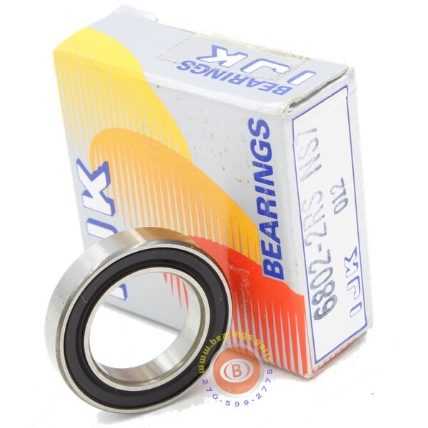 6802-2RS Deep Groove Ball Bearings 15mm X 24mm X 5mm – IJK Japan