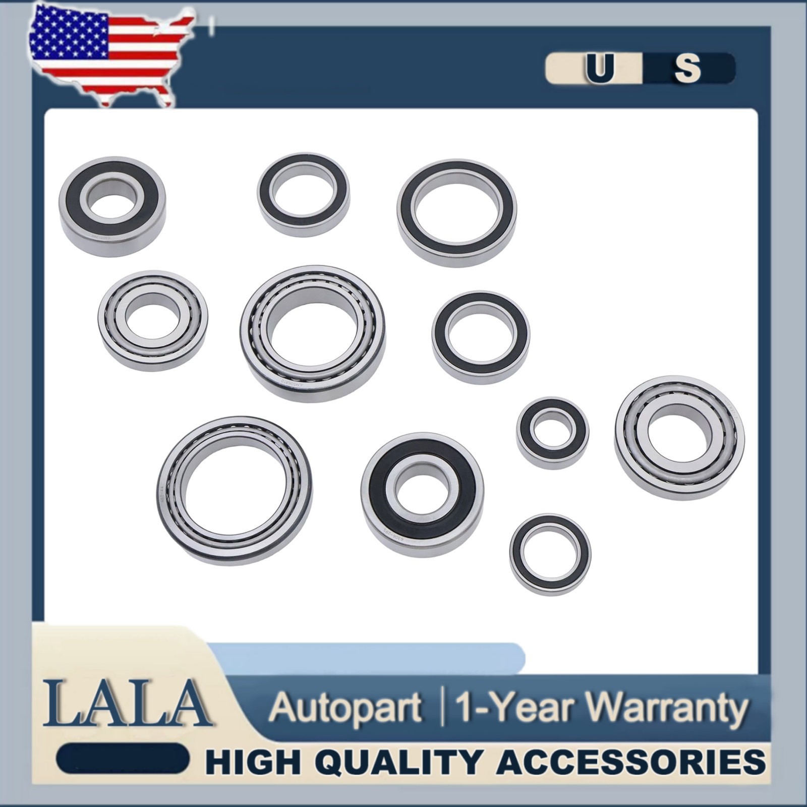 HF35 11PCS Transmission Set Of Bearings For C-max Fusion Lincoln Hybrid