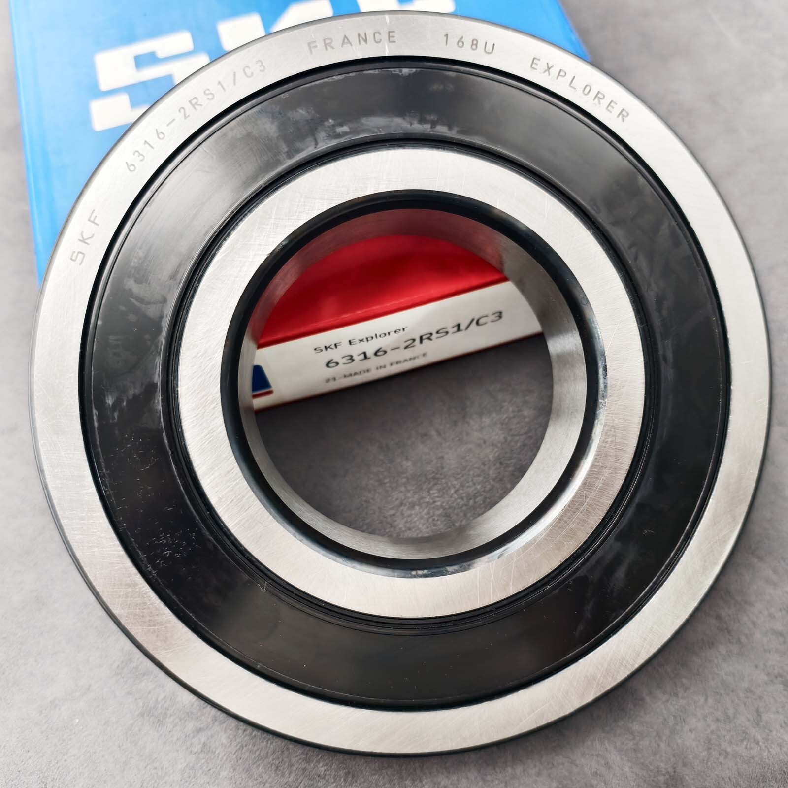 1pcs Single Row Deep Groove Ball Bearing for SKF 6316-2RS1/C3 80x170x39mm