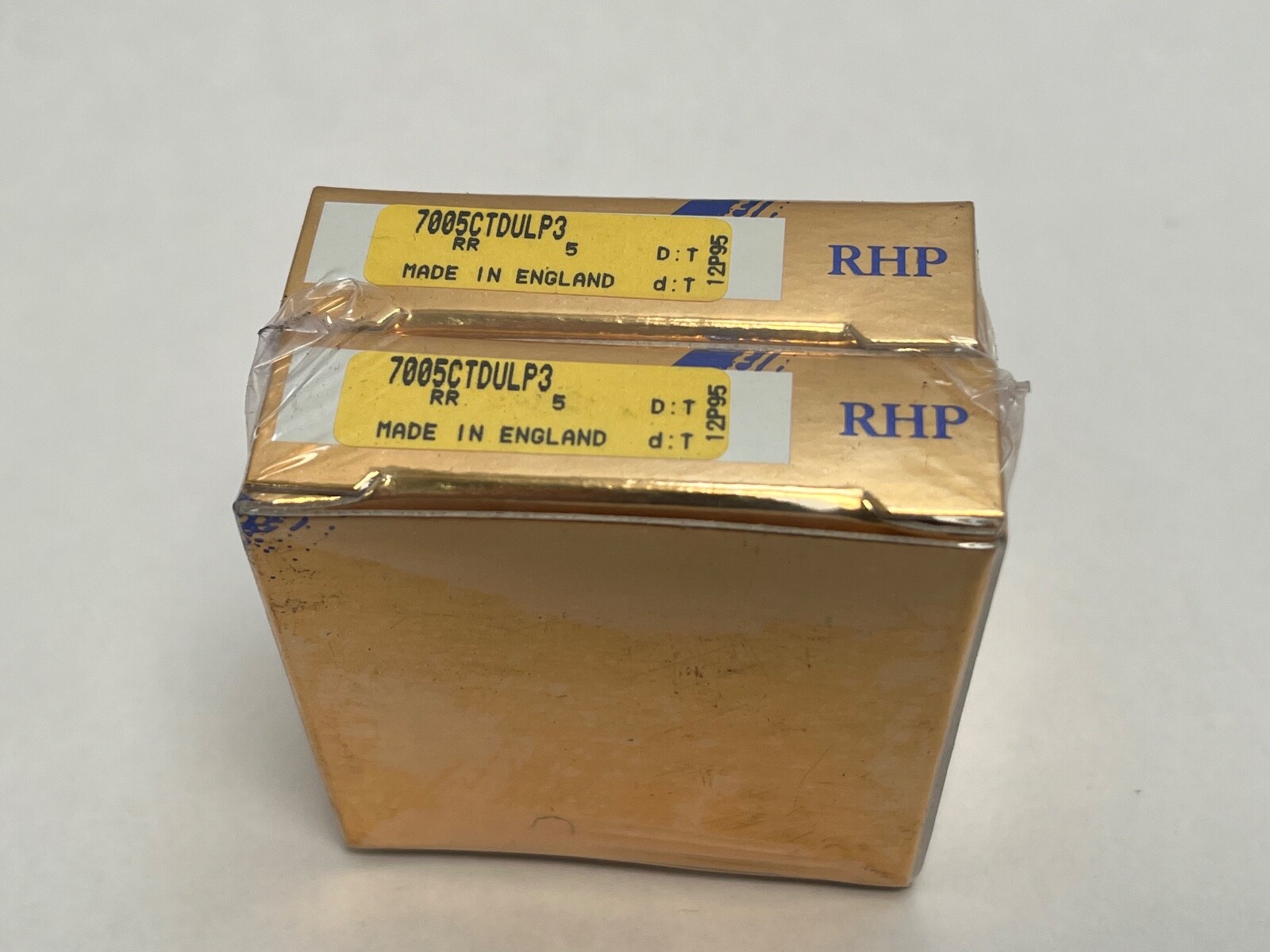 RHP 7005CTDULP3 Bearing 25x47x12 mm 7005C 7005-C-T-DUL-P3 England 2 Pcs