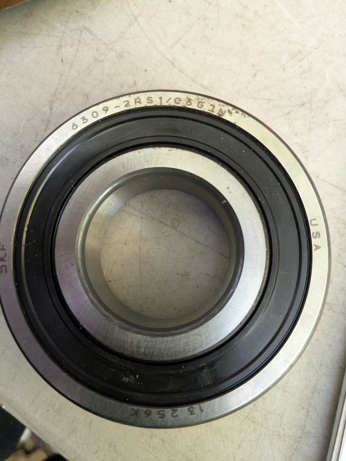 NEW SKF 6309 2RSJEM Single Row Deep Groove Ball Bearing