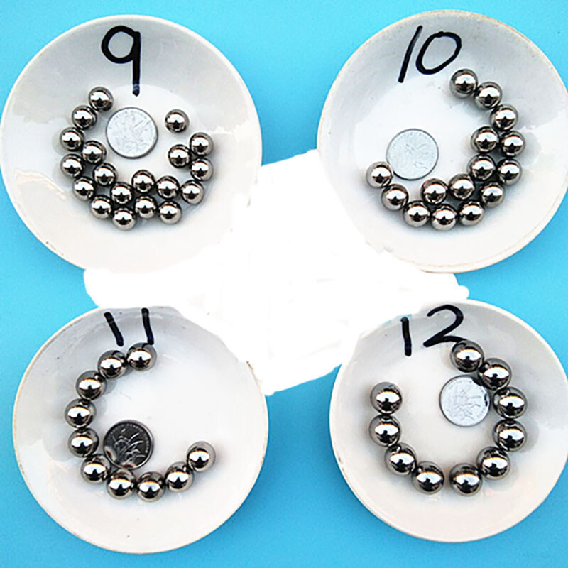 Carbon Steel Bearing Ball Dia 1mm-20mm Metal Balls High Precision Standard Solid