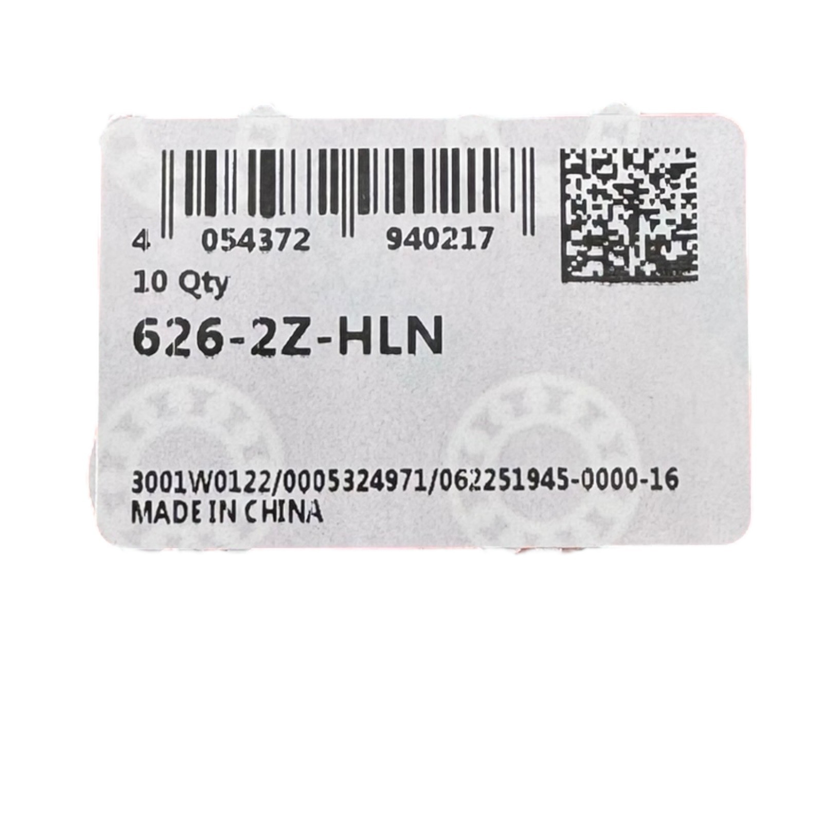 FAG 626-2Z-HLN Deep Groove Ball Bearing 6x19x6mm Single Row Sheet Steel Cage …