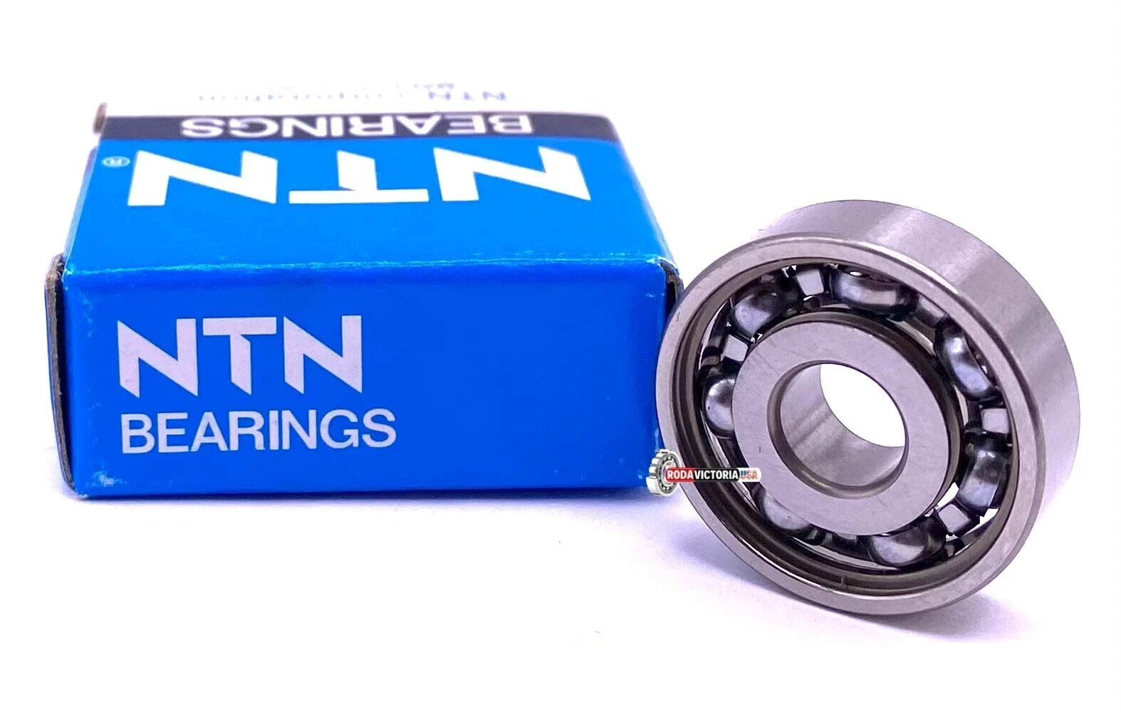 NTN 627 Deep Groove Ball Bearing, Open Type, No Seals 7x22x7 mm
